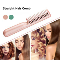 2-in-1 Wireless Hair Straightener & Curler